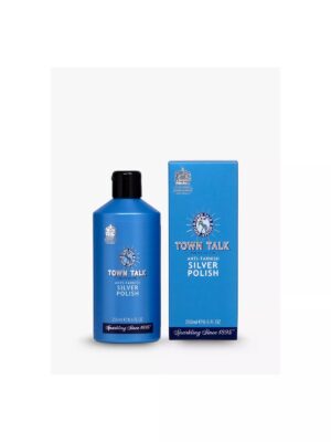 Town Talk Anti-Tarnish Silver Polish – 250ml Professional Cleaner