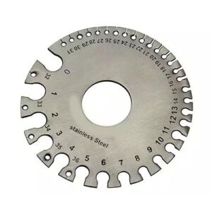 Stainless Steel Round Wire Gauge Wheel
